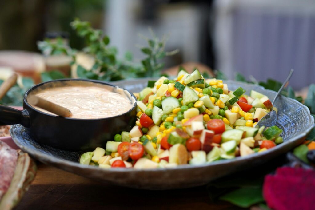 7 Best Things To Make A Healthy Salad Natural goodness salad with carbs