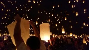 laterns lighting up the world