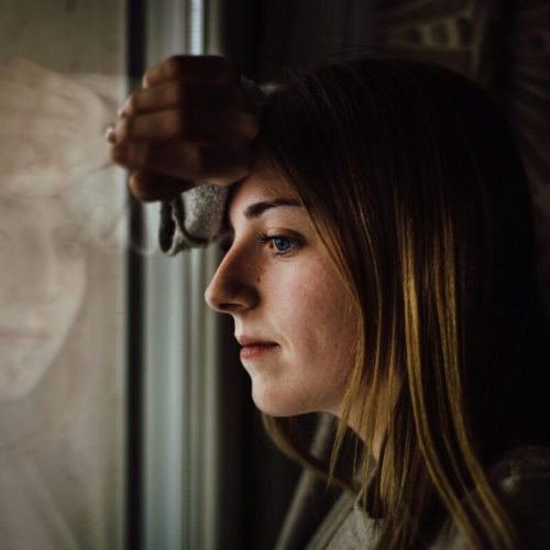 Photo by Juan Pablo Serrano Arenas: https://www.pexels.com/photo/woman-leaning-on-glass-window-1101726/