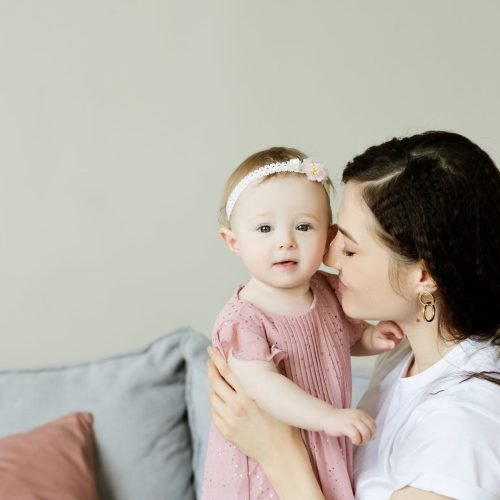 Photo by Anastasiya Gepp on <a href="https://www.pexels.com/photo/mother-holding-her-cute-daughter-3995912/" rel="nofollow">Pexels.com</a>